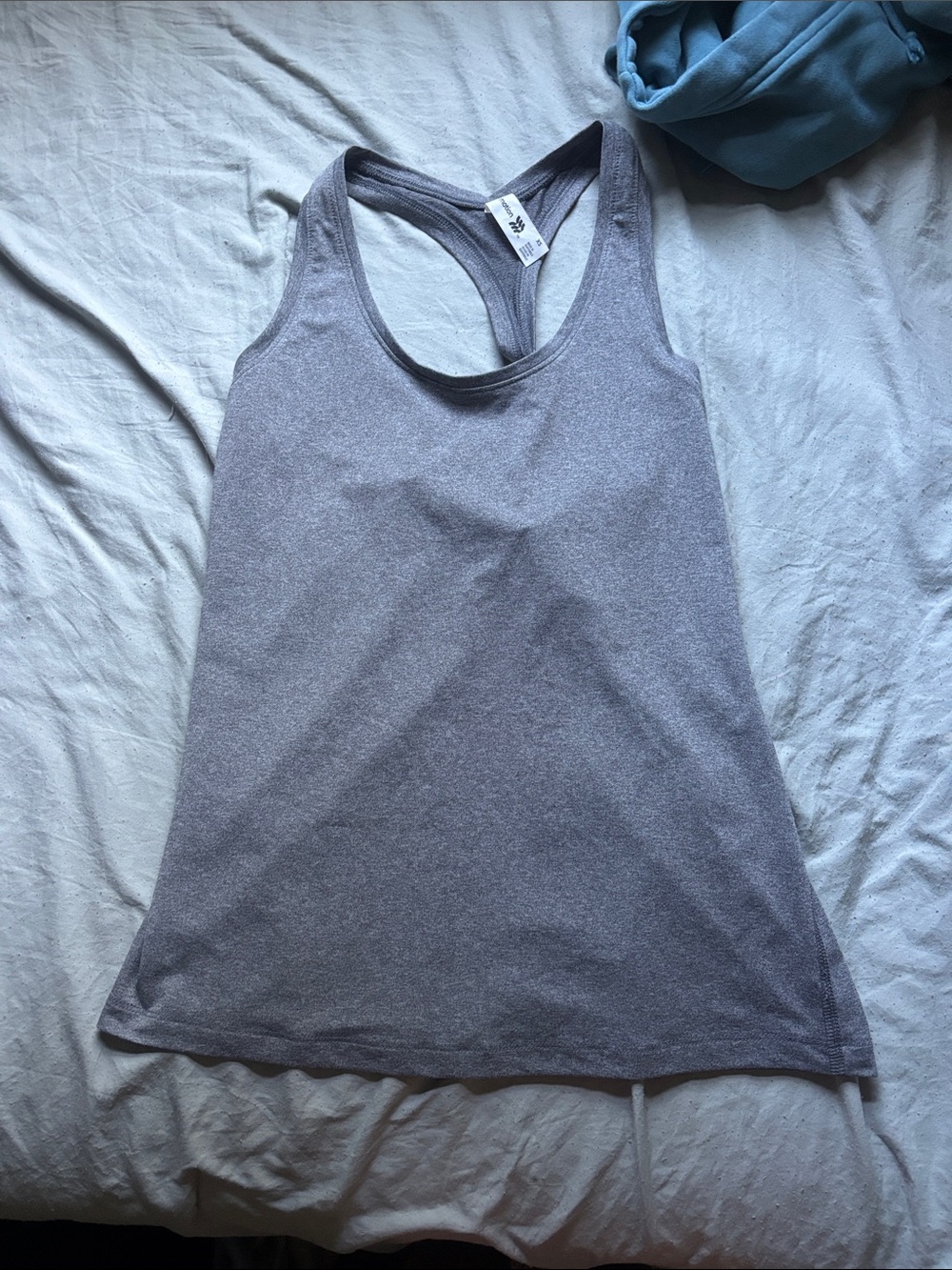 all in motion Heather Lavender Racerback Tank Top